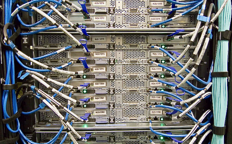 data server rack